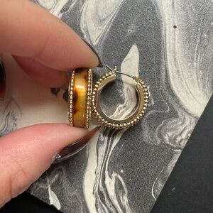 Tortoise Ralph Lauren hoops